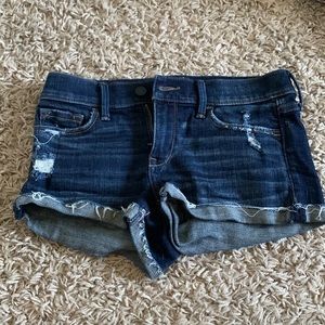Abercrombie & Fitch jean shorts size 0